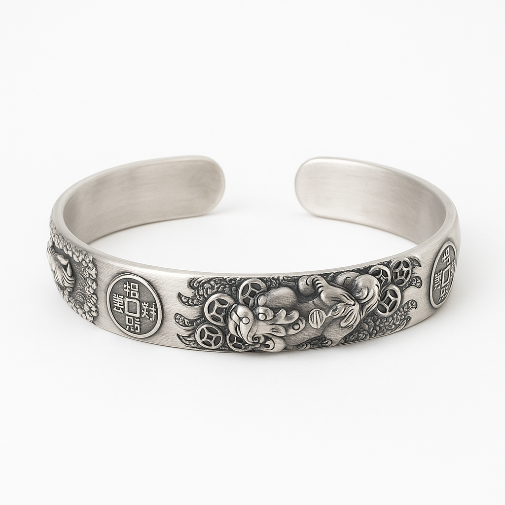 Brazalete Pixiu 2X1 – Atrae Riqueza y Buena Suerte