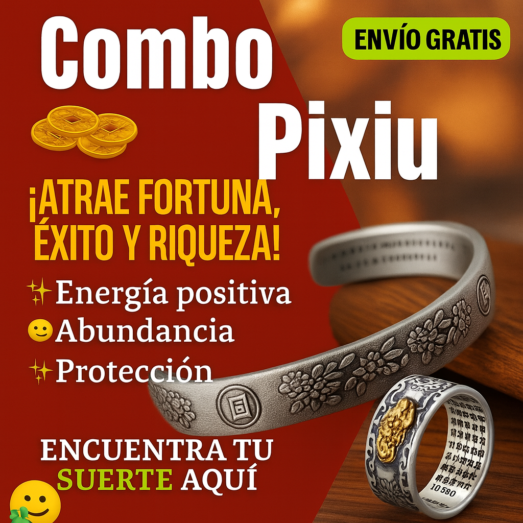 Combo Abundancia Pixiu | Anillo + Brazalete