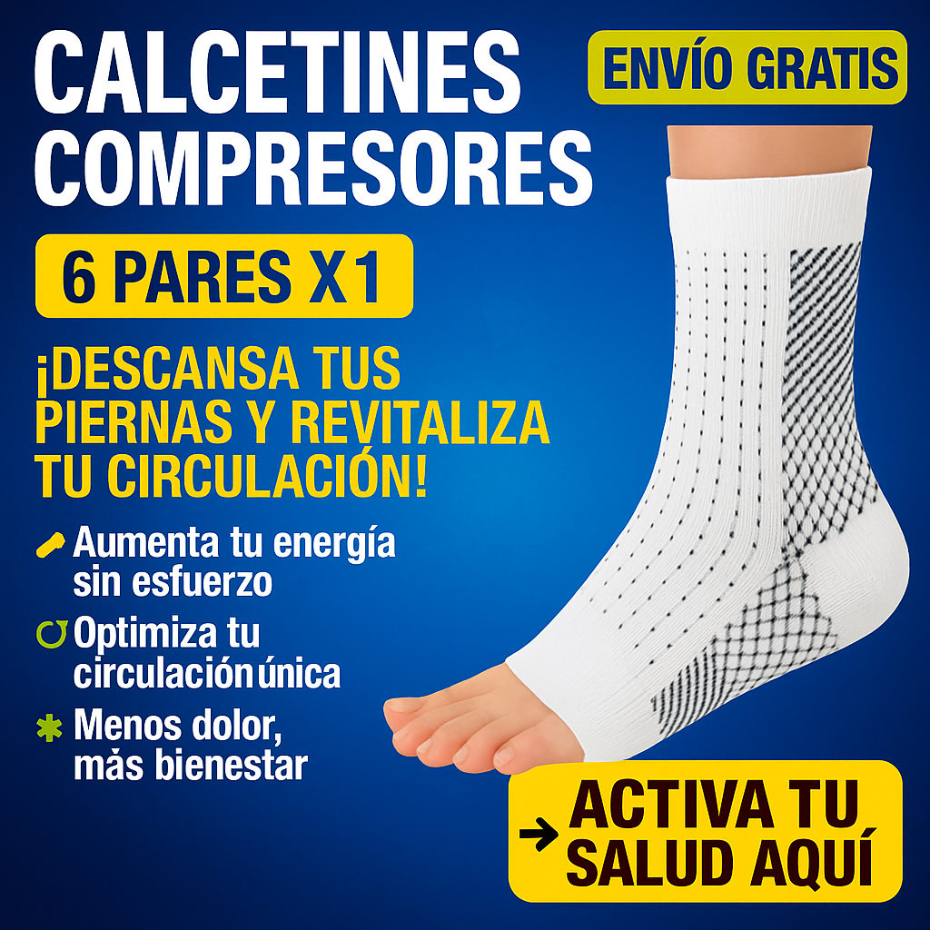 Calcetines Compresores | 6 pares x1