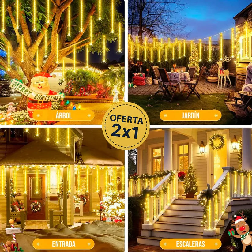 Luces Navideñas Estilo Meteorito OFERTA 2X1