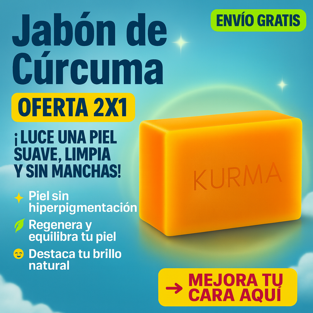 Jabón Corporal Masculino Kurma OFERTA 2x1