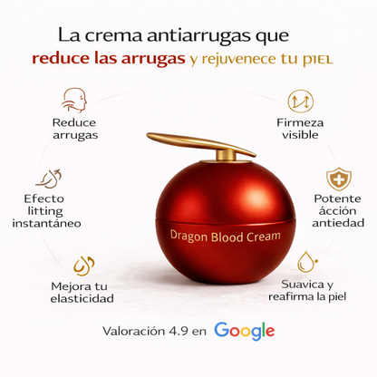 Crema Sangre de Dragón - Piel Luminosa y Uniforme.