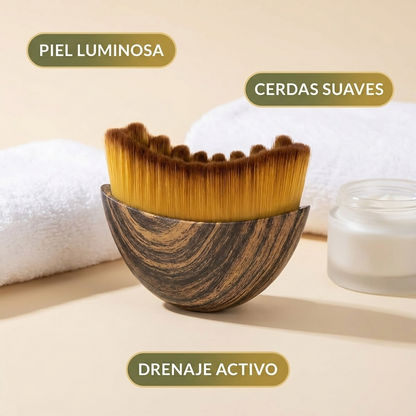 Cepillo Facial De Drenaje Linfático – Rostro Más Definido y Ligero