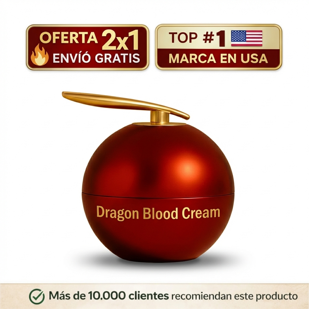 Crema Sangre de Dragón - Piel Luminosa y Uniforme.
